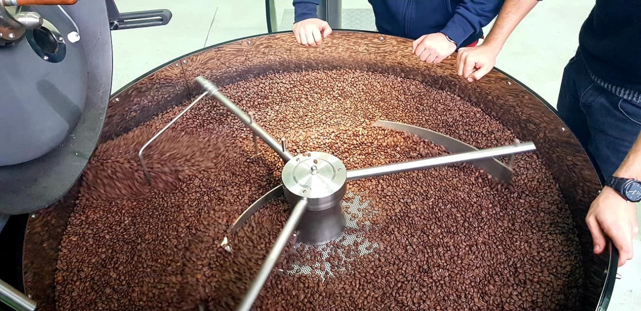 proces de prajire si macinare cafea proporzioni